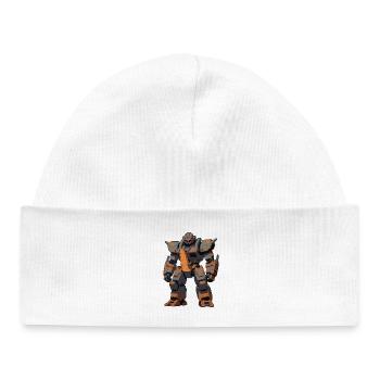 Robot X.I.T. - Bonnet bébé bio - blanc - Devant