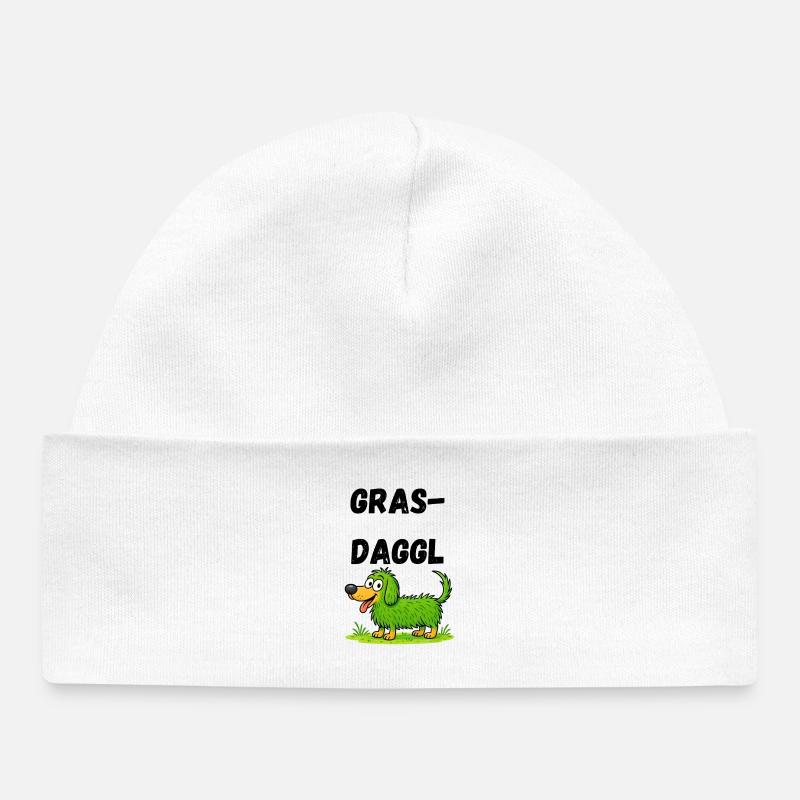 Grasdaggl souabe - Bonnet bébé bio - blanc