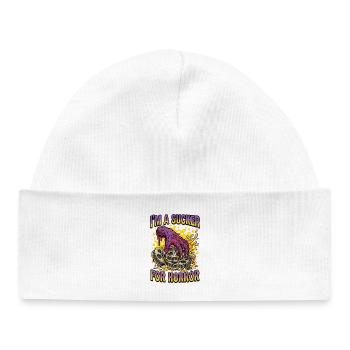 I'm addicted to horror - Baby Organic Beanie - white - Front
