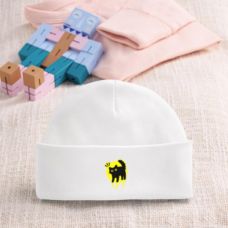 Chat Chat Bonnet bébé bio