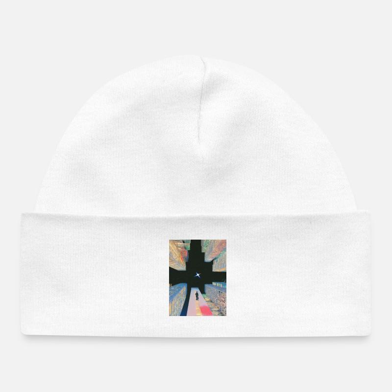 Conception d’univers - Bonnet bébé bio - blanc