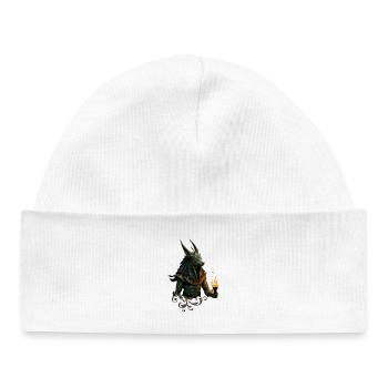 Dragon Egyptian Fire Priest - Baby Organic Beanie - white - Front