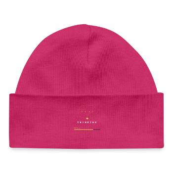 BRAIN.EXE LÄDT - Baby Organic Mütze - hot Pink - Vorne