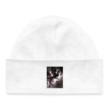 The Black Phoenix: Shadow and Rebirth - Baby Organic Beanie - white - Front