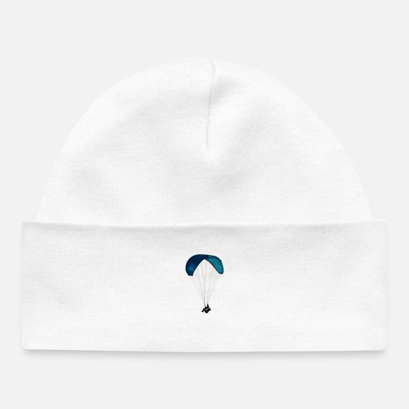 Paragliding - Bonnet bébé bio - blanc