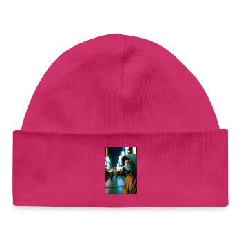 Cyrano on street 01 - Baby Organic Beanie - white - Front