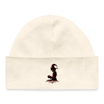 The dark Christmas season. - Baby Organic Beanie - white - Front