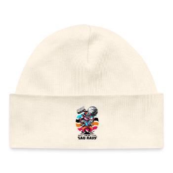 Funny Dance Sow - Baby Organic Beanie - white - Front