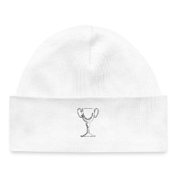 Coupe - Bonnet bébé bio - blanc - Devant