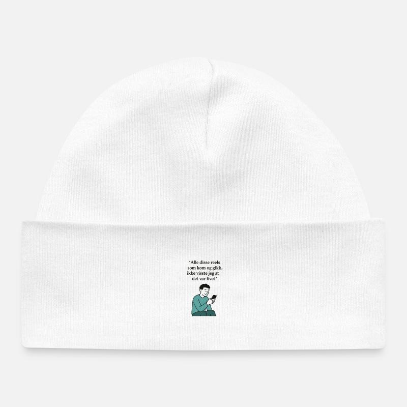 Bobines - Bonnet bébé bio - blanc