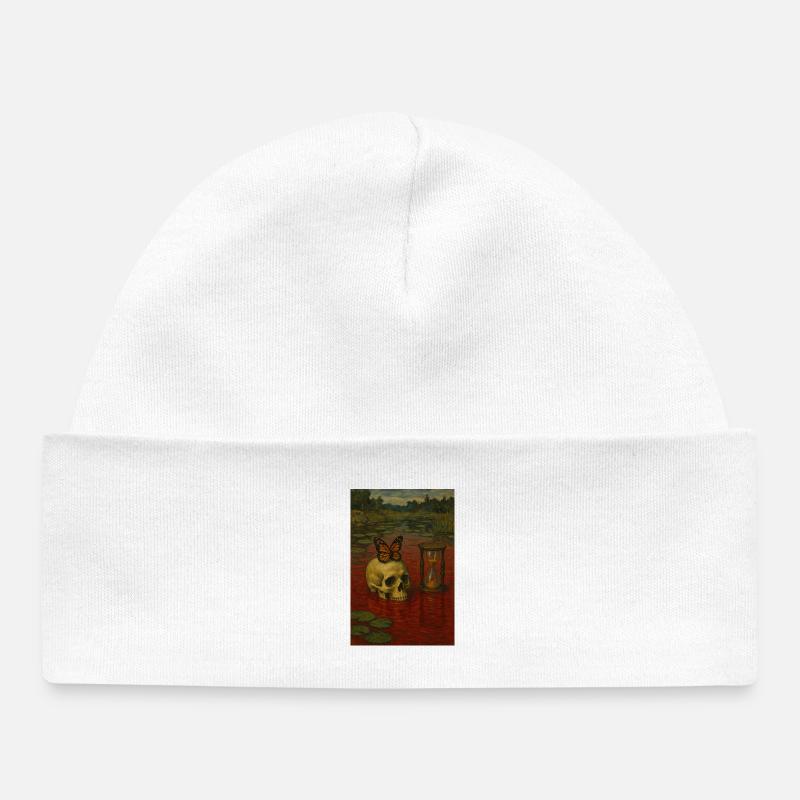 Le temps n’attendra pas - Bonnet bébé bio - blanc