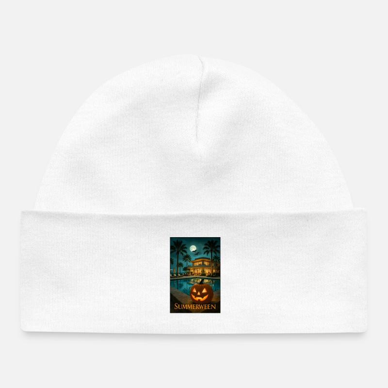 Sommerween - Baby Organic Mütze - Weiß