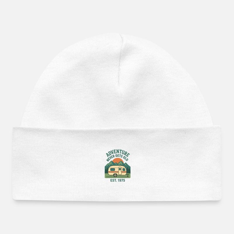 aventure - Bonnet bébé bio - blanc