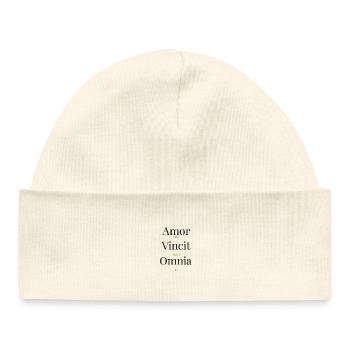 Amor - Baby Organic Mütze - Weiß - Vorne