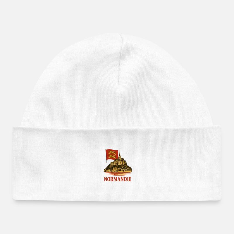 Mont Normand - Bonnet bébé bio - blanc