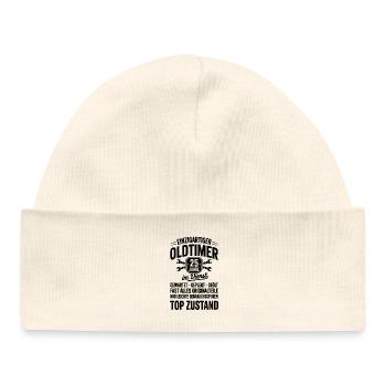 25 Years Anniversary Employees - Baby Organic Beanie - white - Front