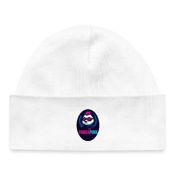 PandaPunk Neon Cyber Panda - Baby Organic Beanie - white - Front