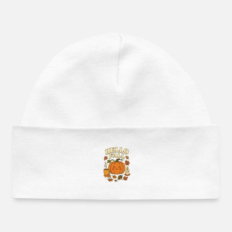Cute_hello_fall - Baby Organic Mütze - Weiß