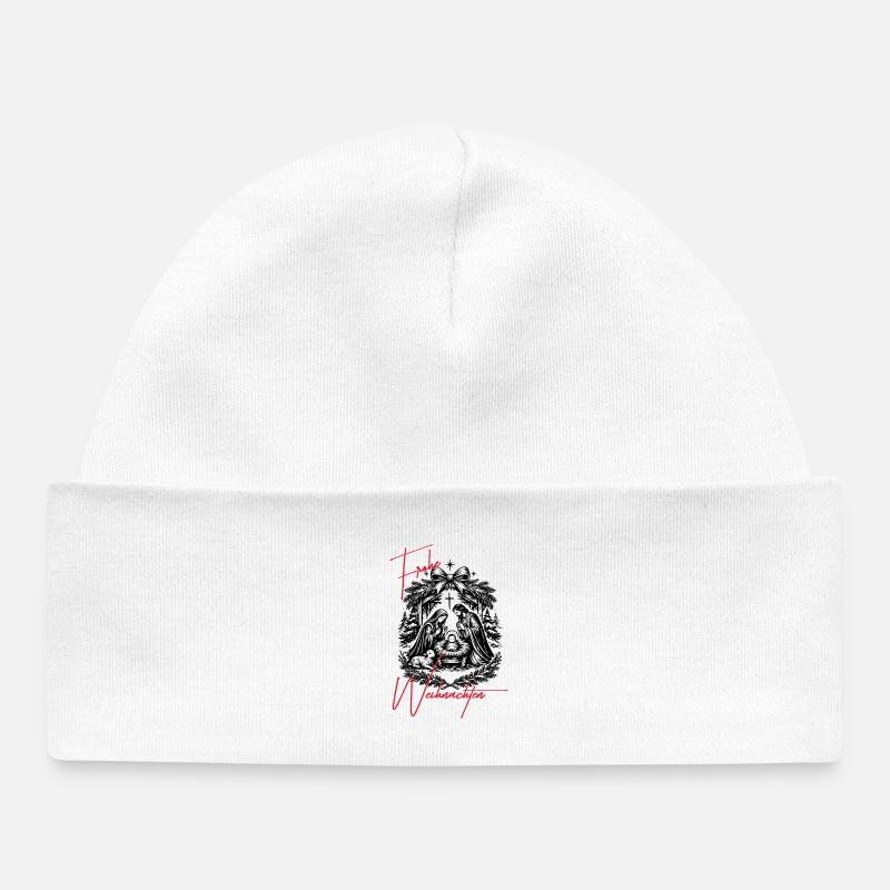 Crèche - Bonnet bébé bio - blanc