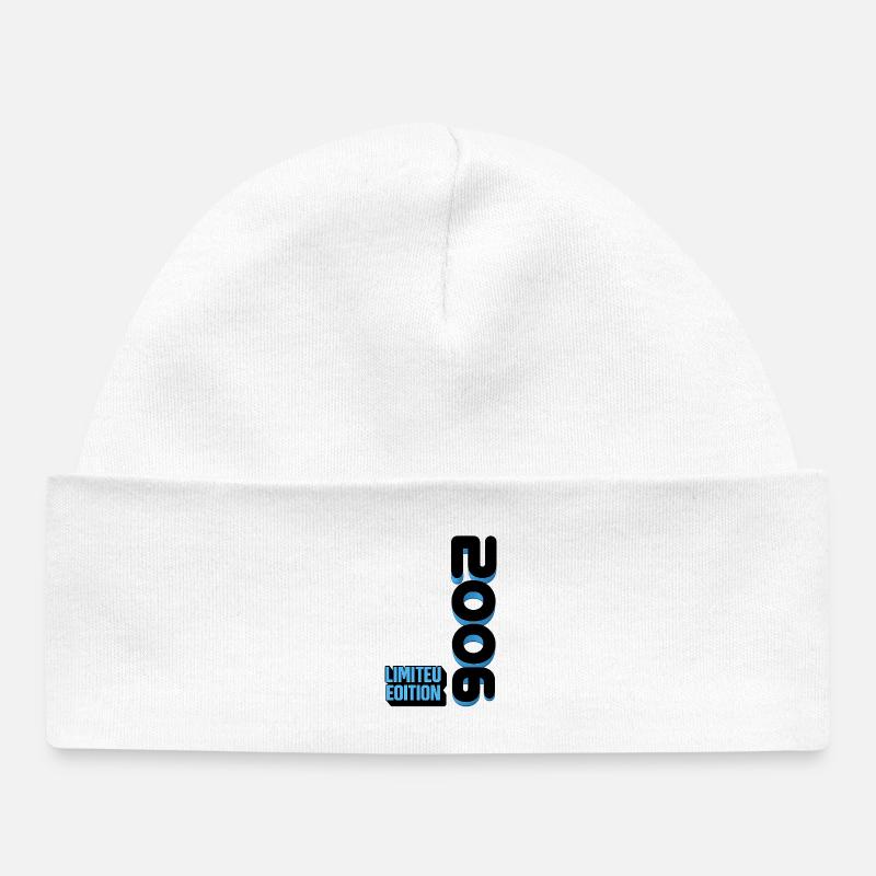 Édition limitée 2006 - Bonnet bébé bio - blanc