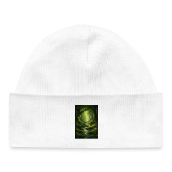 Mystical Forest - Baby Organic Beanie - white - Front