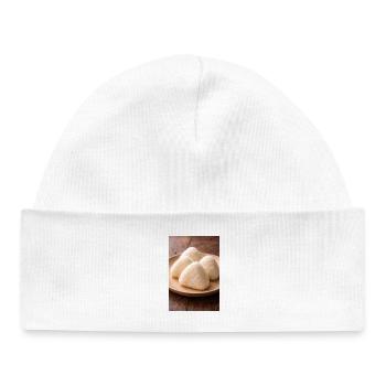 Onigiri Rice Balls Japanese Style - Baby Organic Beanie - white - Front