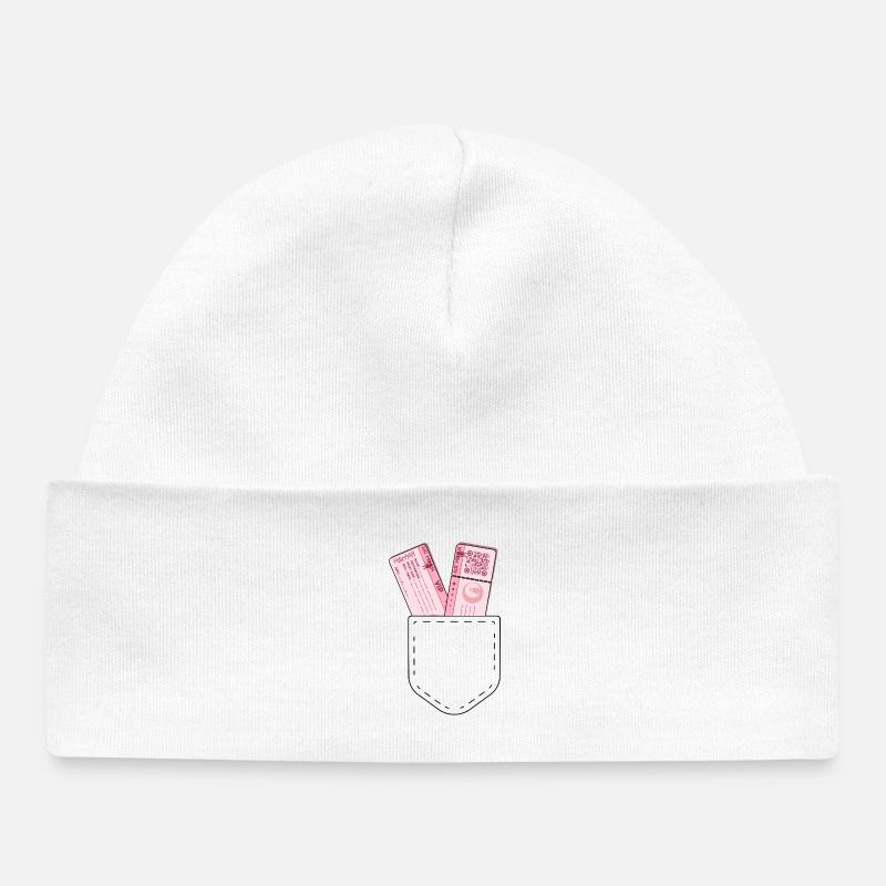 LUNE D’AIR - Bonnet bébé bio - blanc