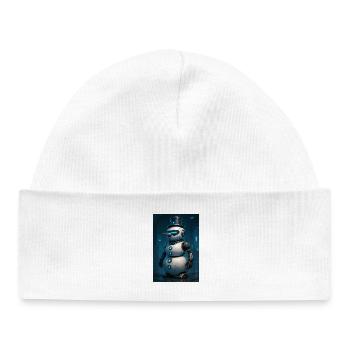 RockyZoo21 - Baby Organic Beanie - white - Front