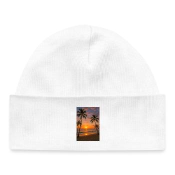 RockyZoo28 - Baby Organic Beanie - white - Front