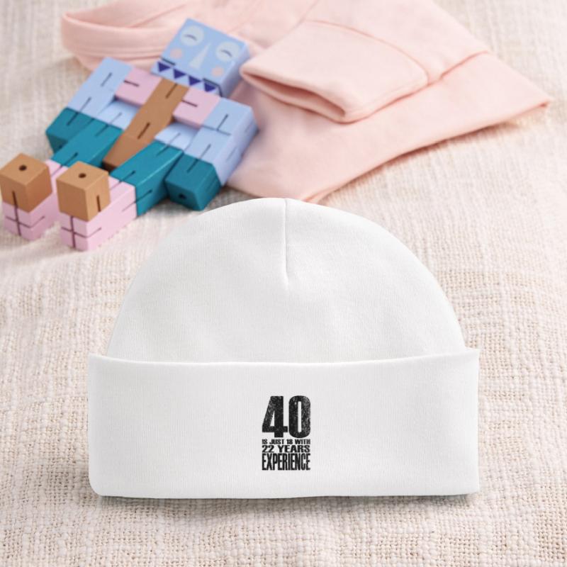 40 ans, c’est juste 18 ans avec 22 ans d’expérience Bonnet bébé bio
