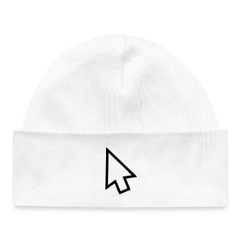 Arrow - Baby Organic Beanie - white - Front