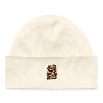 Level Up Crew Runner - Baby Organic Mütze - Weiß - Vorne