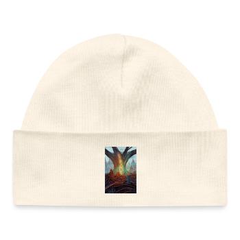 Way of the Flaming Forest - Baby Organic Beanie - white - Front