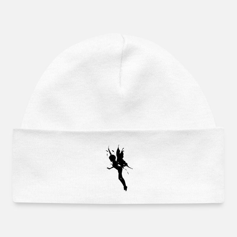 Petite Fée - Bonnet bébé bio - blanc