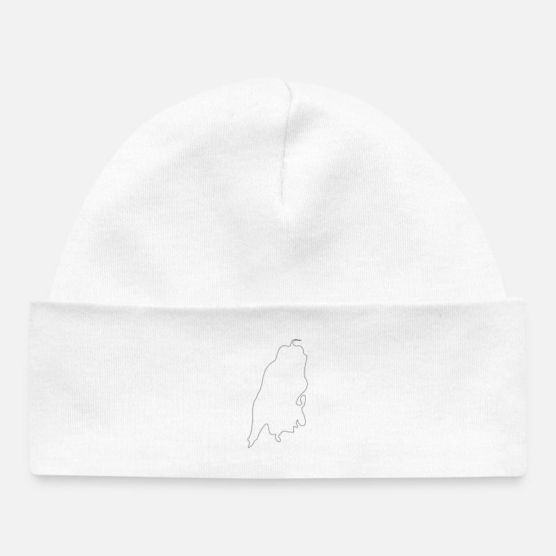 Lefkada - Bonnet bébé bio - blanc
