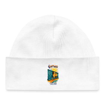 Berlin - EAST-SIDE GALLERY - Urban Retro Dreams - Baby Organic Beanie - white - Front
