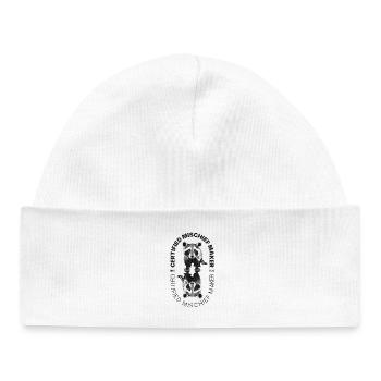 Voie de Tanuki - Bonnet bébé bio - blanc - Devant