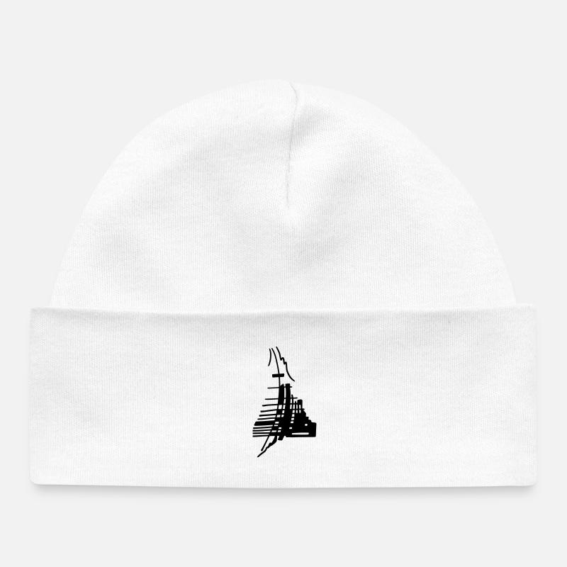 Sakura - Bonnet bébé bio - blanc