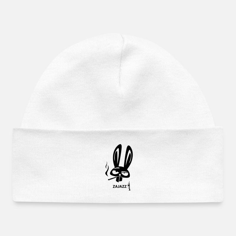 ZAJAZZ - Bonnet bébé bio - blanc