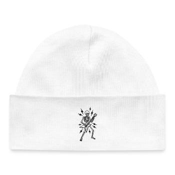 Métal - Bonnet bébé bio - blanc - Devant