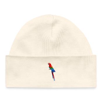 Parrot - Baby Organic Beanie - white - Front