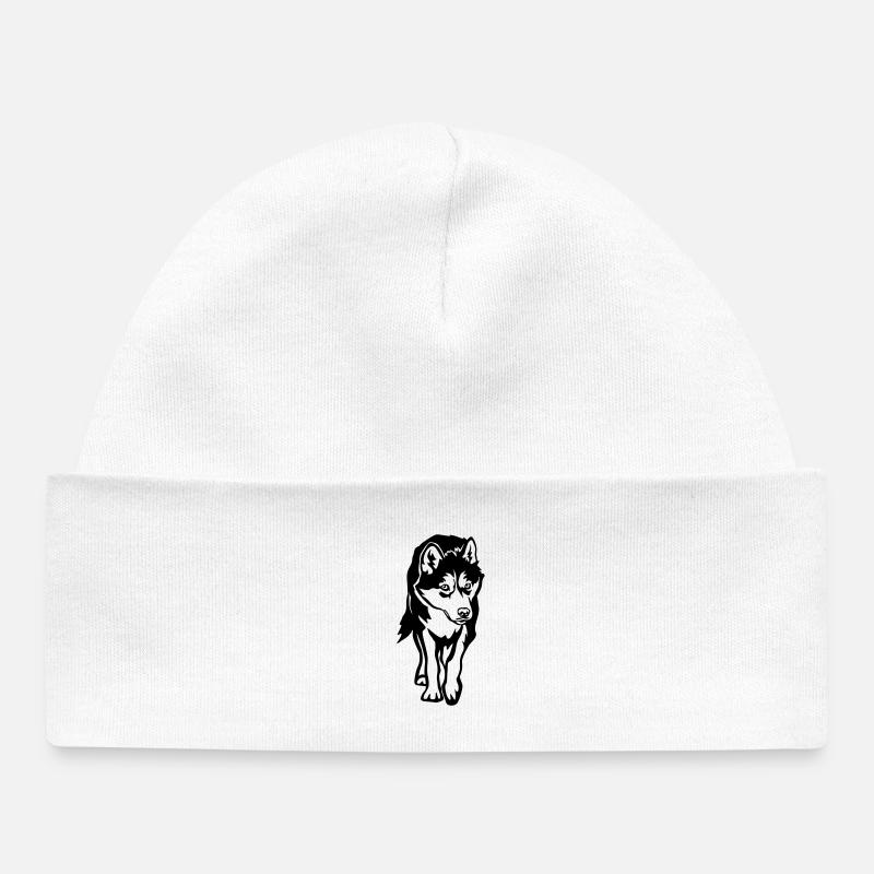 Rauque - Bonnet bébé bio - blanc