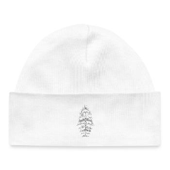 Trip around the world. - Baby Organic Beanie - white - Front