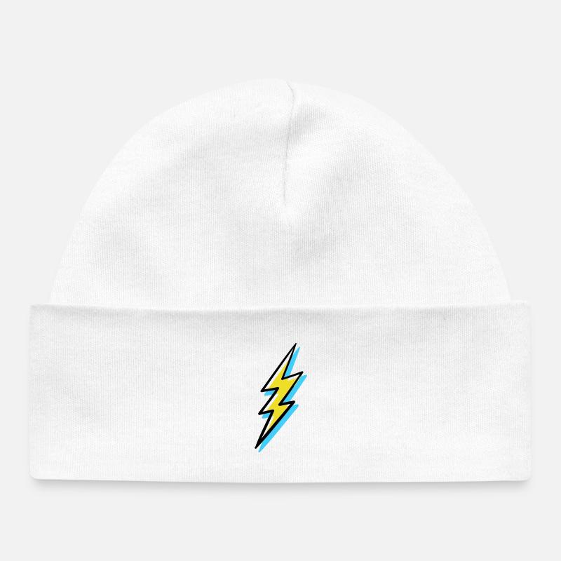 Foudre de style Vanguard - Bonnet bébé bio - blanc