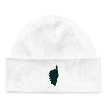 in Corsica - Baby Organic Beanie - white - Front