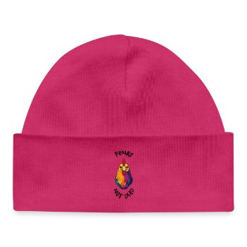 Punks not dead - Baby Organic Beanie - white - Front