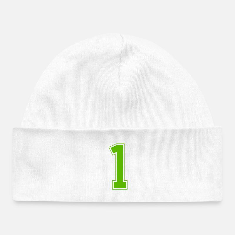 z1b - Bonnet bébé bio - blanc