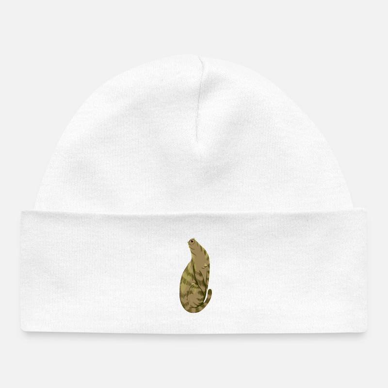 Squishy Olive - Baby Organic Mütze - Weiß