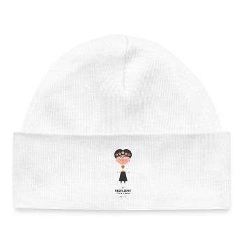 Be Resilient / México / STARKE WOMEN - Baby Organic Beanie - white - Front