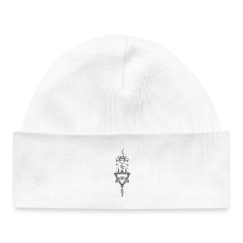Elements Totem – Power of the Four Energies - Baby Organic Beanie - white - Front
